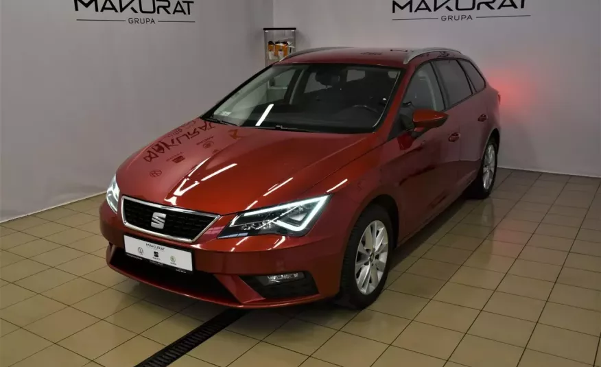 Seat Leon SalonPL, VAT23%, Czujniki parkowania, Ful Led, Bluetooth, Grzane fotele zdjęcie 