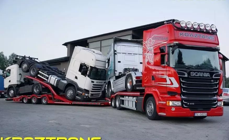 Scania R410 R450 GS MEPPEL Autotransporter na 3 ciężarówki FVG IFMS Rolfo zdjęcie 