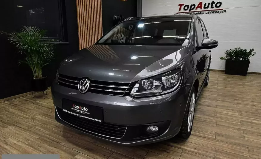 Volkswagen Touran DSG 2.0 TDI oryginalny przebieg bezwypadkowy film zdjęcie 