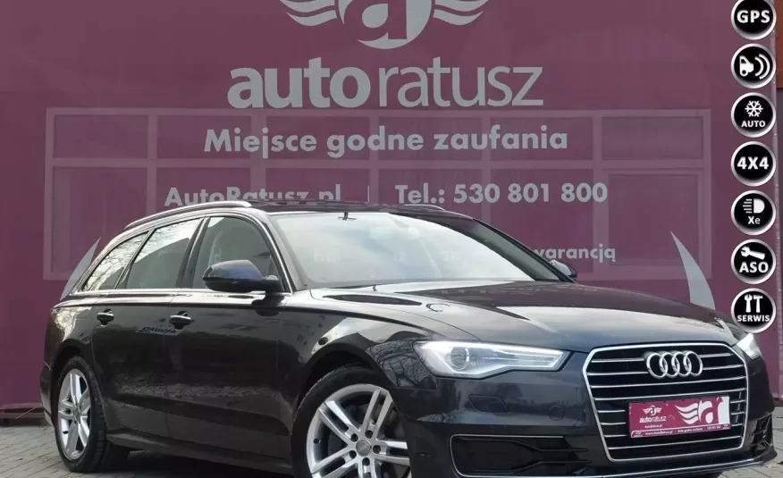 Audi A6 F-RA 23% Szklany Dach Led Bose Pneumatyka 4x4 Bezwypadkowy zdjęcie 