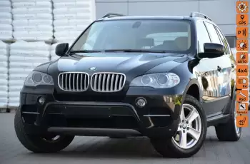 BMW X5 Czarne Opłacone 3.0D 245KM Lift Serwis Komforty Webasto Bi-xenon Navi