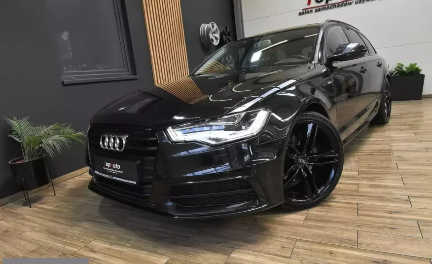 Audi A6 2.0 TDI LED 177 KM dechrom AUTOMAT S-LINE bezwypadkowa GWARACNJA zdjęcie 