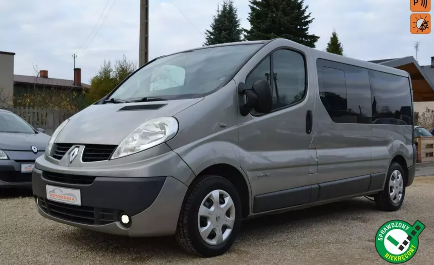 Renault Trafic Passenger Webasto 9 osobowy PDC Zarejestrowany 2.0DCI 115KM zdjęcie 