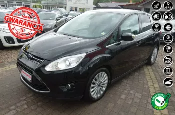 Ford C-Max 2.0TDCI 140KM Skóry Klimatronic 121tysKM Alufelgi Książka Serwis Zamia