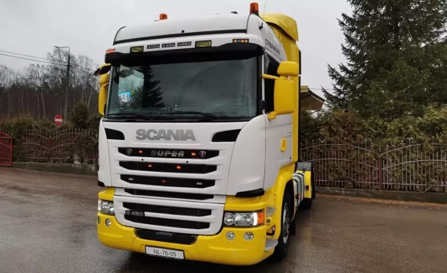 Scania G450 Highline Streamline 2015r. Cała na Poduszkach ACC/Ledy/Bez Egr zdjęcie 