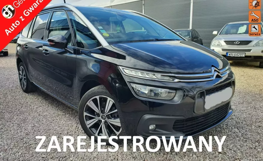 Citroen C4 Grand Picasso 1.6 hDI 120KM Automat 7 osobowy Navi Bezwypadkowy zdjęcie 