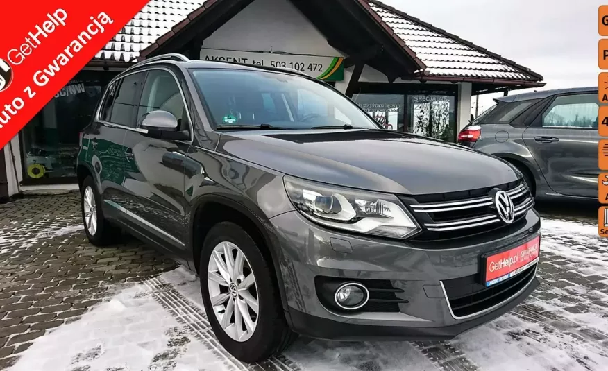 Volkswagen Tiguan 4x4 Sport & Style + pełny serwis +177 KM + oryginał + gwarancja zdjęcie 