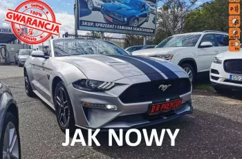 Ford Mustang 2.3 EcoBoost 317 KM, Skóra, Automat, Kamera, LED, Bluetooth, Klima, 