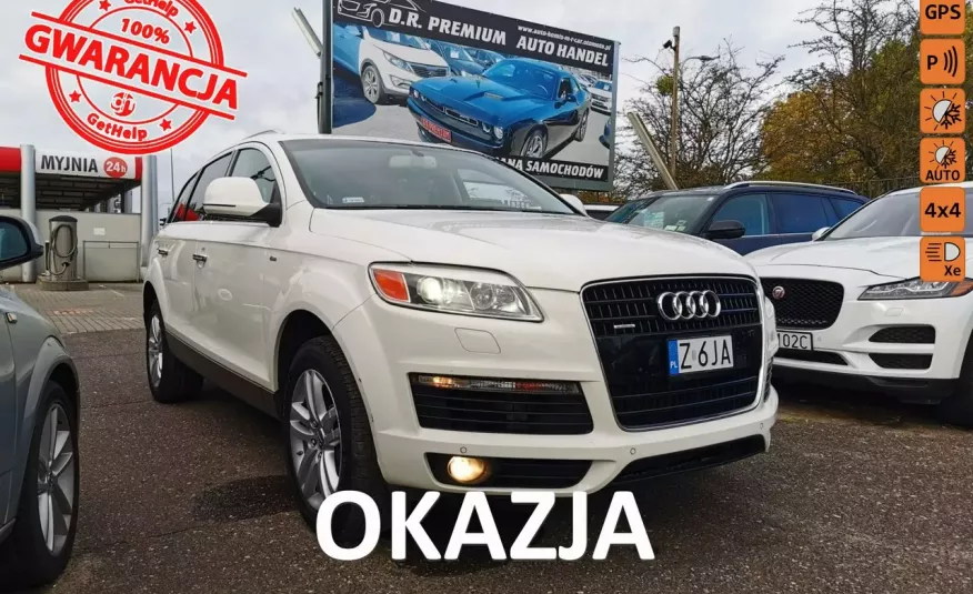 Audi Q7 3.6 FSI V6 280 KM, Panorama, Bi-Xenon, Quattro, Kamera Cofania, Skóra zdjęcie 