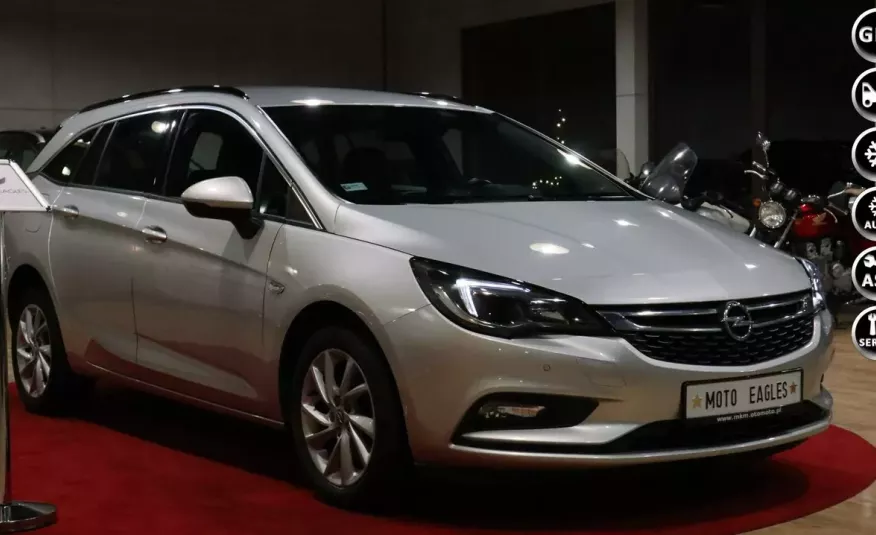 Opel Astra ładna OPCJA  piękny kolor  LED  asystent # 130ps KAMERA zdjęcie 
