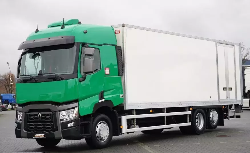 Renault / T 380 / EURO 6 / KONTENER + WINDA / 21 PALET / zdjęcie 