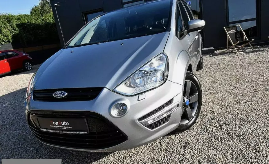 Ford S-Max LIFT 2.0TDCI automat LED navi 100 tys km BEZWYPADKOWY film zdjęcie 