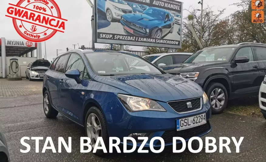 Seat Ibiza 1.6 TDI 90 KM, Alufelgi, Klimatyzacja, Czujniki Parkowania, Tempomat zdjęcie 
