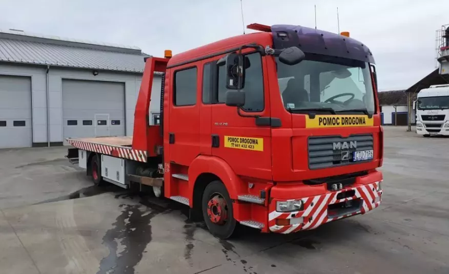 MAN TGL 12.210 Holownik Pomoc Drogowa 7 osób 2007 rok zdjęcie 