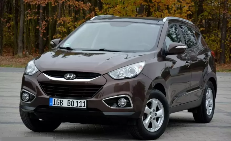 Hyundai ix35 2.0i(163KM) 118tys km Skóry Panorama keyless go Parktronic Aso zdjęcie 