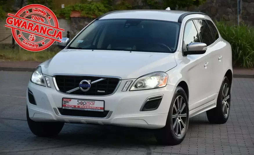 Volvo XC 60 R-Design 2.4D5 175KM Manual 2010r. Skóra NAVi el. klapa zdjęcie 