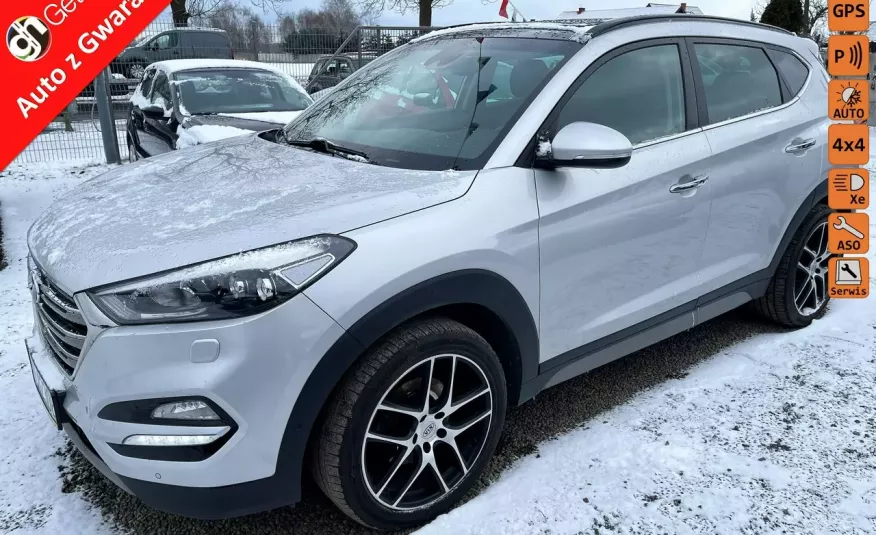 Hyundai Tucson 4WD, automat, navi, kamera, gwarancja zdjęcie 