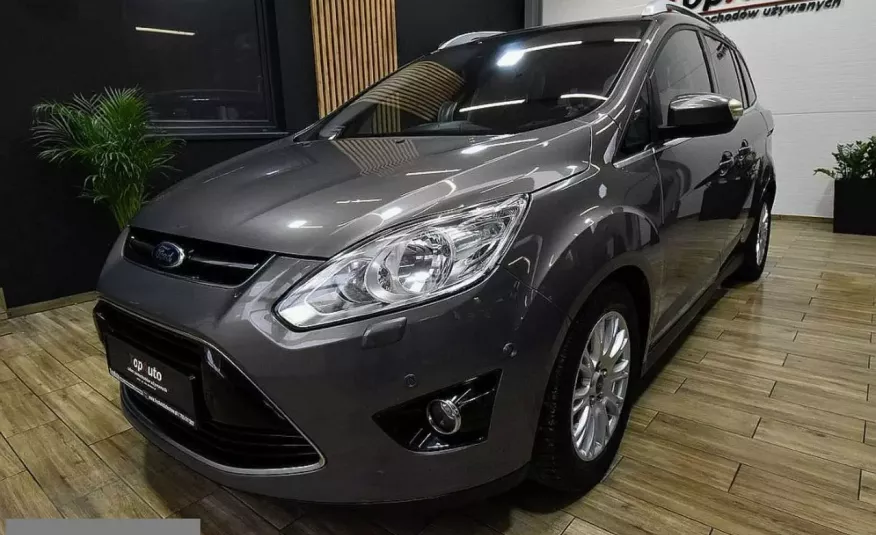 Ford Grand C-MAX 1.6 i. SAM PARKUJE panorama bezwypadkowy gwarancja film zdjęcie 