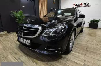 Mercedes E 200 2.0 i lift polski salon BIXENON NAVI fabryczny lakier bezwypadkowy 