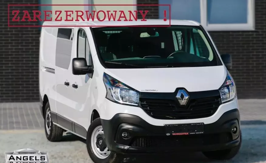 Renault Trafic 6-MIEJSC L2H1 DŁUGI Zabudowa MIXT HOLENDERKA BRYGADOWA NOWY MODEL zdjęcie 