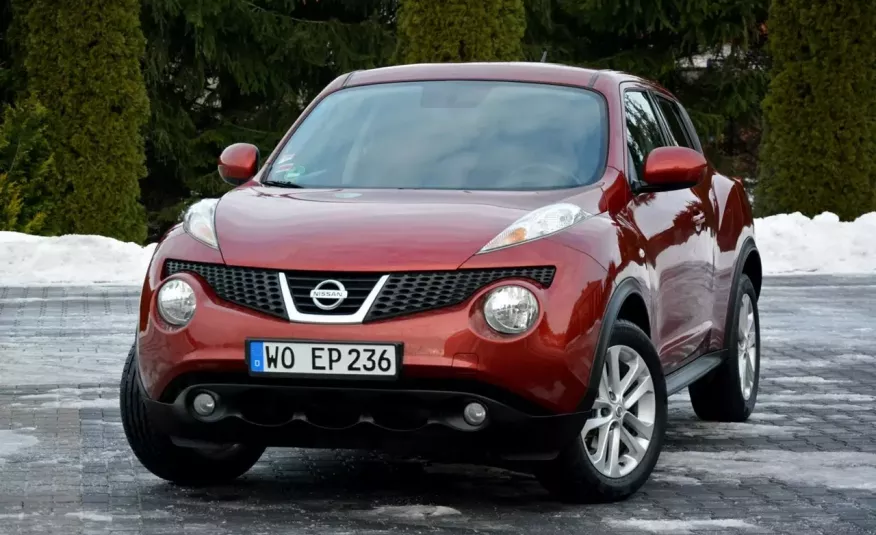 Nissan Juke 1.6(117KM) 76tys.km Duża Navi Kamera Klimatronic Lakier oryginał ASO zdjęcie 