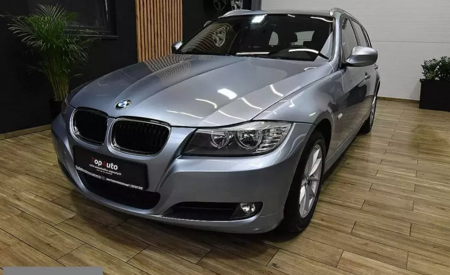 BMW 320 e91 2.0 i 143km fabryczny lakier BEZWYPADKOWA perfekcyjna FILM zdjęcie 
