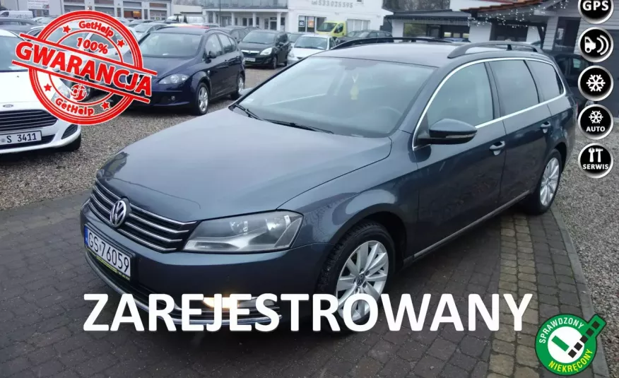 Volkswagen Passat 1.6TDI 105KM Klimatronic Zadbany Gwarancja NAVI Zamiana zdjęcie 