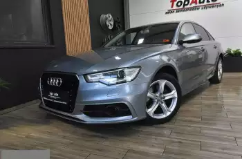 Audi A6 2.0 TDI LED 177 KM AUTOMAT S-LINE bezwypadkowa GWARACNJA automat