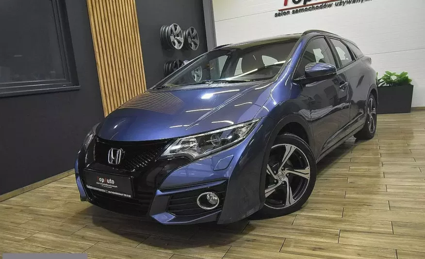 Honda Civic LIFT1.8 LED PIĘKNA KOMBI serwisowana bezwypadkowa GWARANCJA zdjęcie 
