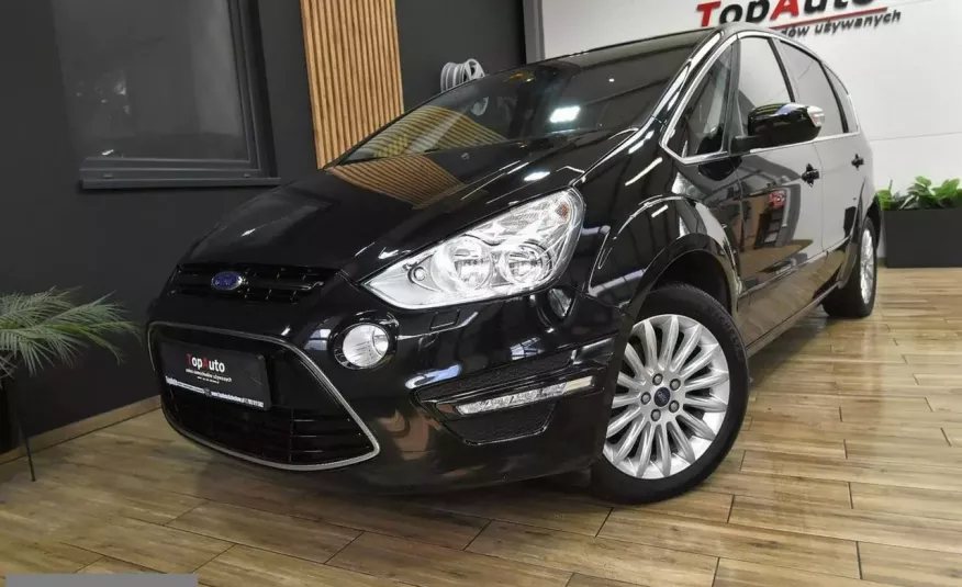 Ford S-Max LIFT LED 2.0TDCI convers+ manual 7 osobowy BEZWYPADKOWY gwarancja zdjęcie 