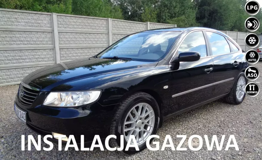 Hyundai Grandeur 3.3LPG Automat Skóry Climatronic Grzana Fotele Stan BDB Bezwypadk Opla zdjęcie 