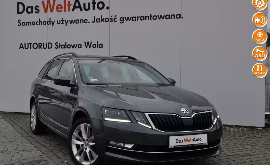Skoda Octavia 2.0 TDI 150KM DSG Style Kombi LED Polski Salon FV 23% zdjęcie 