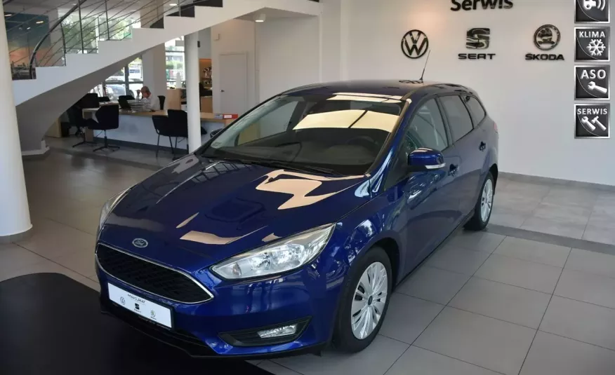 Ford Focus P.Salon Vat 23%, ASO, LED, Klima, Czujniki park. Hak elektryczny 4x2 zdjęcie 