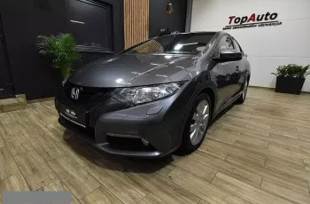 Honda Civic 1.6 dtec navi kamera serwisowana bezwypadkowa GWARANCJA film