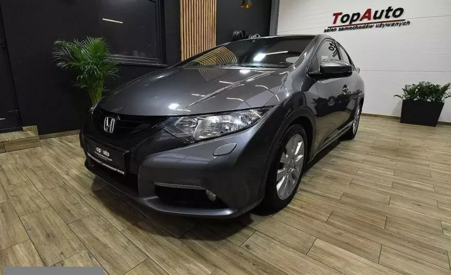 Honda Civic 1.6 dtec navi kamera serwisowana bezwypadkowa GWARANCJA film zdjęcie 