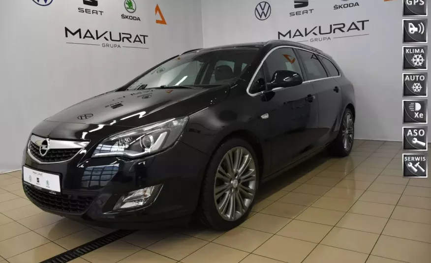 Opel Astra Navi, Skóra, Bixenon.180KM, Turbo, Pakiet zimowy, Cz. park. Alu19", 4x2 zdjęcie 