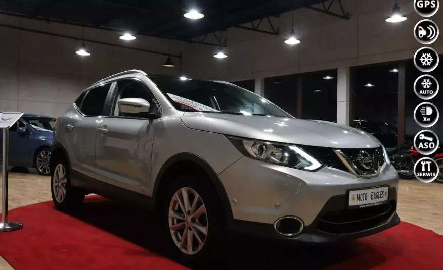 Nissan Qashqai   WERSJA TEKKNA   CAM 360  Panorama relingi  SKÓRA zdjęcie 