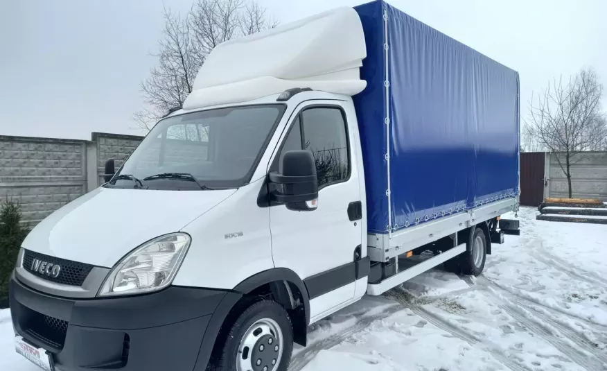 Iveco Daily 50C15 PALFINGER-1000kg Plandeka Dł.-465cm DMC-3.5T zdjęcie 