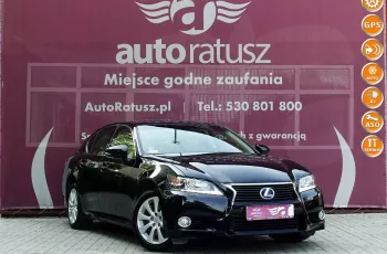 Lexus GS 450h S. Polska Napęd hybrydowy, Bezwypadkowy, , GWARANCJA