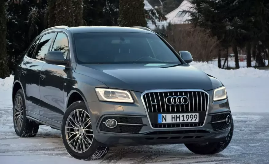 Audi Q5 2.0TDI(177KM) 2xS-Line Quattro Skóry Xenon Ledy Navi MMI Alu19 zdjęcie 