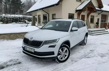 Skoda Kodiaq 2.0 TDi 4x4 NAVI LED / Salon PL I-wł / Bezwypadkowa / Biała perła