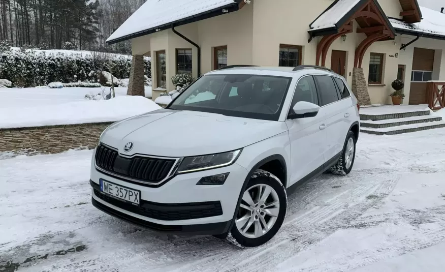Skoda Kodiaq 2.0 TDi 4x4 NAVI LED / Salon PL I-wł / Bezwypadkowa / Biała perła zdjęcie 