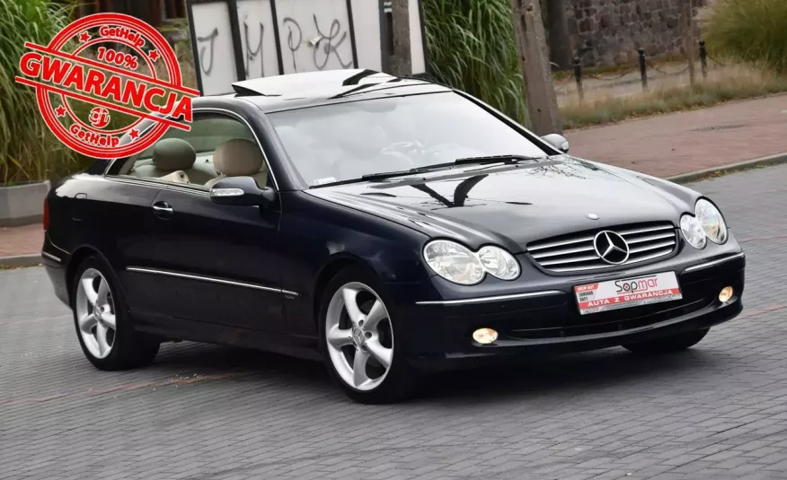 Mercedes CLK 270 CLK 270CDi 170KM Automat 2004r. Elegance Serwis ASO Doinwestowany zdjęcie 