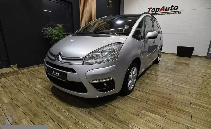 Citroen C4 Grand Picasso LIFT 2.0 hdi 150km gwarancja bezwypadkowy panorama film zdjęcie 