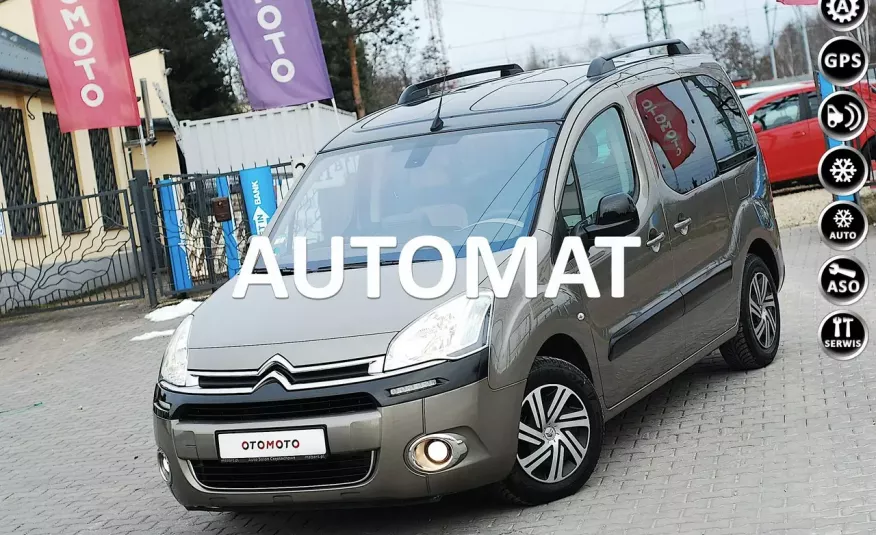 Citroen Berlingo 1.6 e-HDI 76.000km AUTOMAT łopatki Panorama Navi GPS LED Z NIEMIEC zdjęcie 