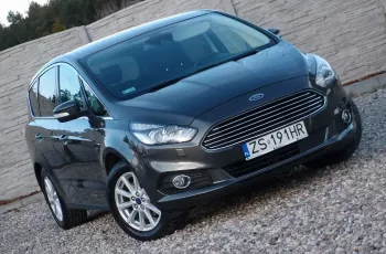 Ford S-Max Benzyna / 7 osób / Sam parkuje / Led / Serwis / Idealny / GWARANCJA