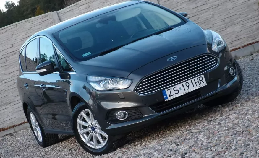 Ford S-Max Benzyna / 7 osób / Sam parkuje / Led / Serwis / Idealny / GWARANCJA zdjęcie 