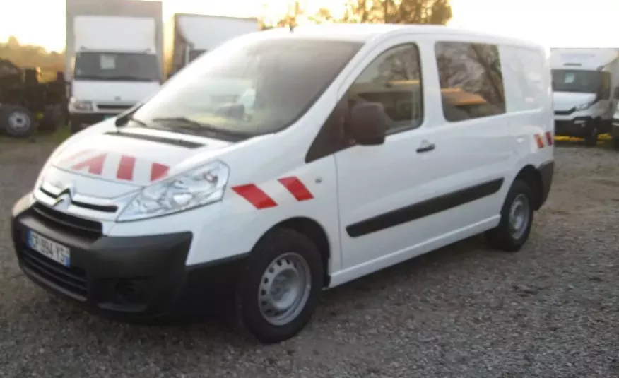 Citroen JUMPY 1.6HDI..PRZESZKLONY 6 - OSOBOWY ORYGINAŁ Z KLIMĄ zdjęcie 