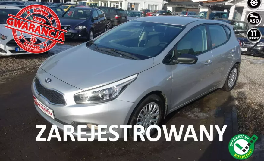 Kia Cee'd 1.4 CRDI 90KM Klimatyzacja Książka Serwis Gwarancja AUX USB Zamiana zdjęcie 