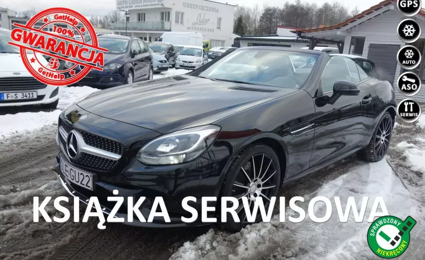 SLC 180 Mercedes-Benz SLC180 Cabrio Klimatronic Alu Zadbany Zamiana Gwarancja zdjęcie 